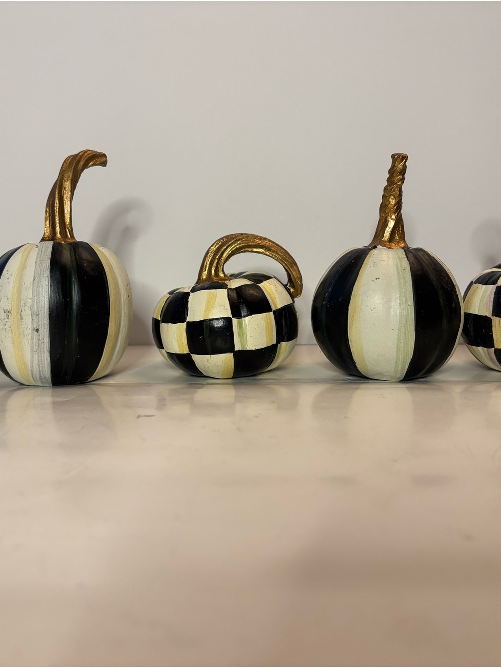 MacKenzie-Childs beware decor pumpkins - Picture 2 of 8